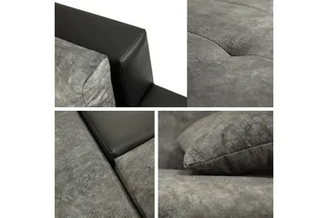 Bunty Bäddsoffa med Divan 3-sits - Mörkgrå/Ljusgrå - Möbler - Vardagsrum - Bäddsoffor