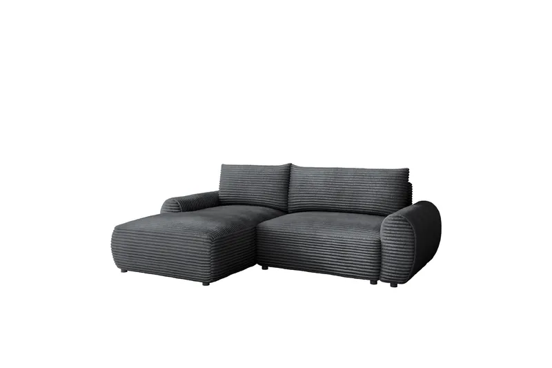 Burman Bäddsoffa med Divan 3-sits i Manchester, Grå