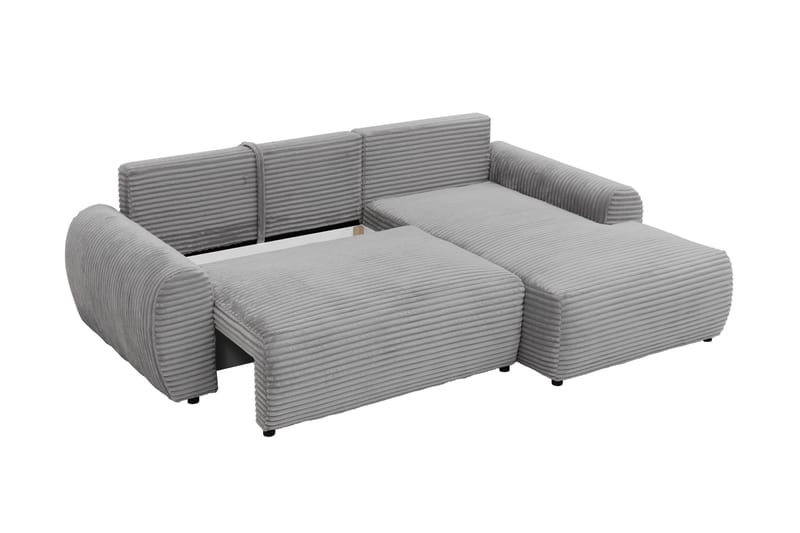 Burman Bäddsoffa med Divan 3-sits i Manchester - Grå - Möbler - Vardagsrum - Bäddsoffor