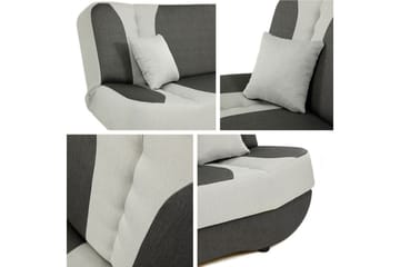 Burralla Bäddsoffa 2-sits 190x90 cm - Grå - Möbler - Vardagsrum - Bäddsoffor