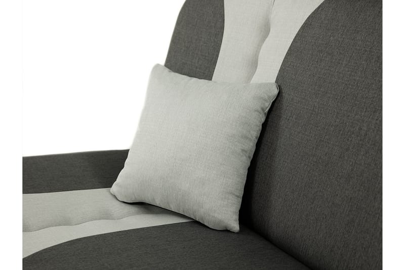 Burralla Bäddsoffa 2-sits 190x90 cm - Grå - Möbler - Vardagsrum - Bäddsoffor