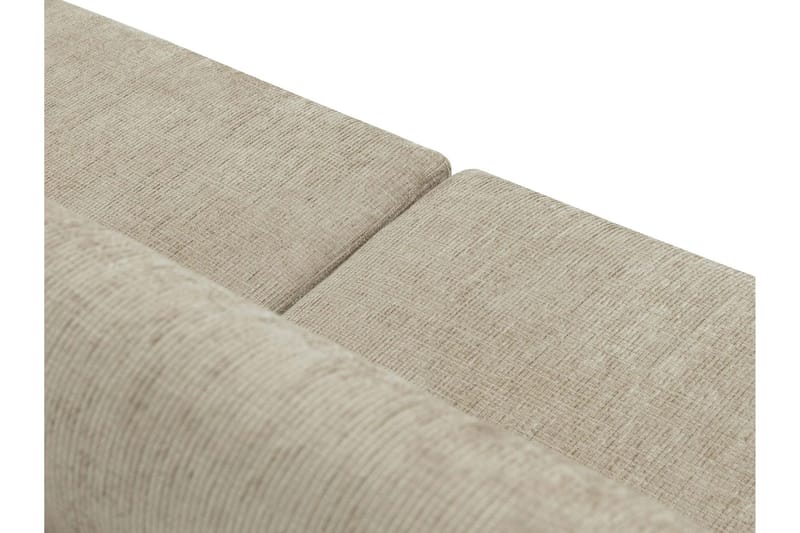 Busness Bäddsoffa med Divan 3-sits i Plysch - Beige - Möbler - Vardagsrum - Bäddsoffor