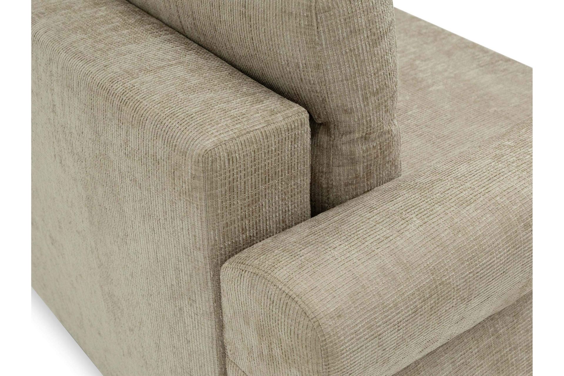 Busness Bäddsoffa med Divan 3-sits i Plysch - Beige - Möbler - Vardagsrum - Bäddsoffor