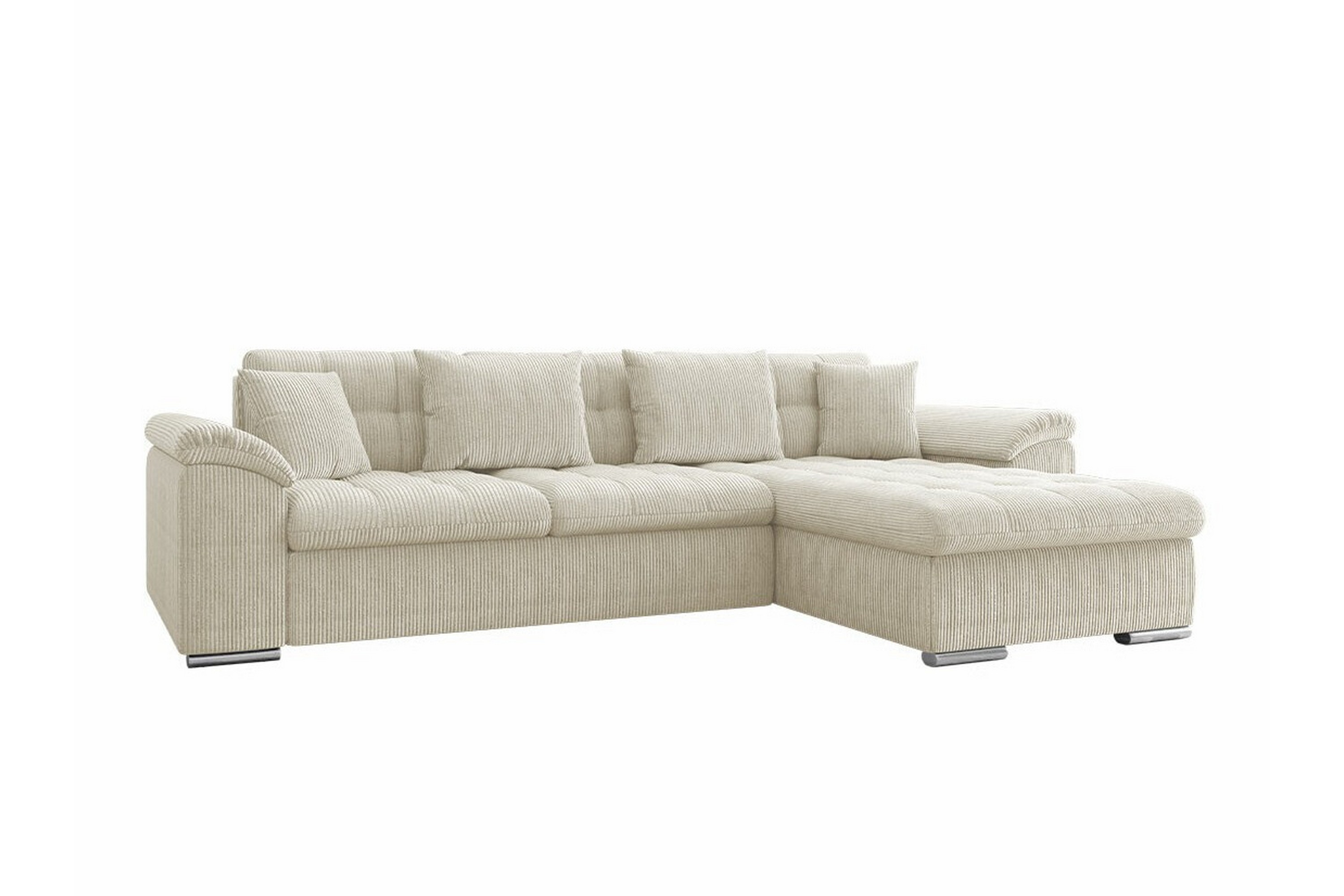 camior 3-sits hörnbäddsoffa beige -
