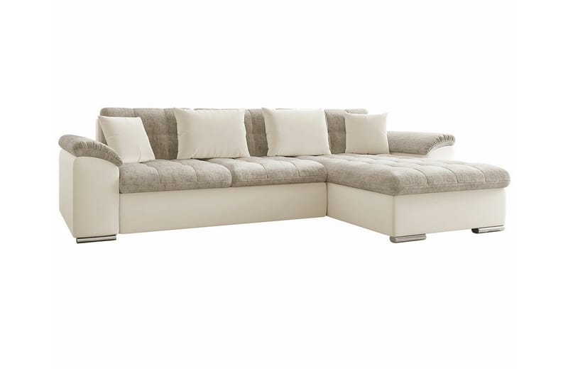 Camior 3-sits Hörnbäddsoffa  Grå - Möbler - Vardagsrum - Bäddsoffor - Hörnbäddsoffa
