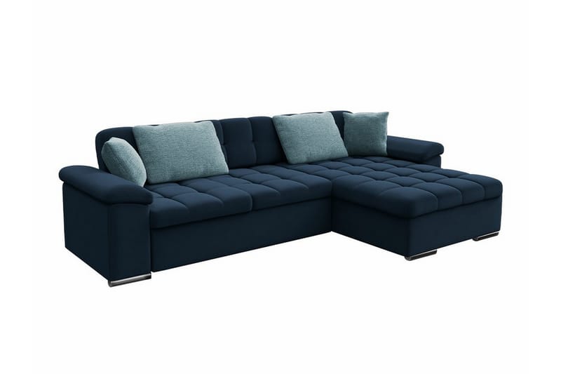 Camior 3-sits Hörnbäddsoffa Mörkblå - Möbler - Vardagsrum - Bäddsoffor - Hörnbäddsoffa