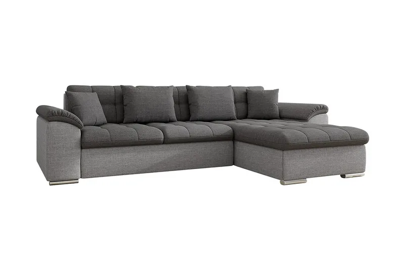 Camior 4-sits Bäddsoffa - Grå - Möbler - Vardagsrum - Bäddsoffor