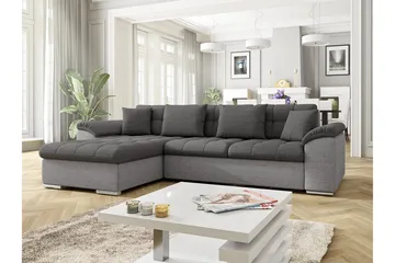 Camior 4-sits Bäddsoffa - Grå - Möbler - Vardagsrum - Bäddsoffor