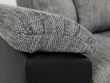 Camior 4-sits Bäddsoffa med divan Högervänd - Grå - Möbler - Vardagsrum - Bäddsoffor - Hörnbäddsoffa