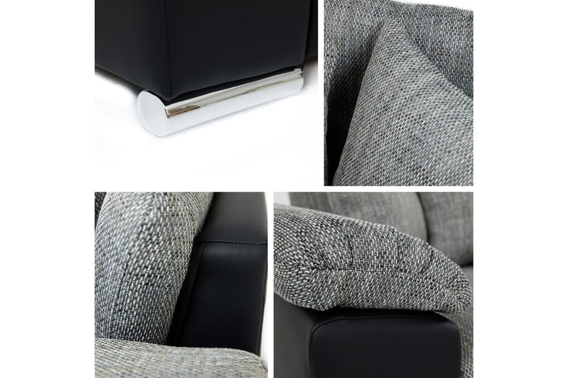 Camior Bäddsoffa m. Divan 3-sits - Mörkgrå - Möbler - Vardagsrum - Bäddsoffor