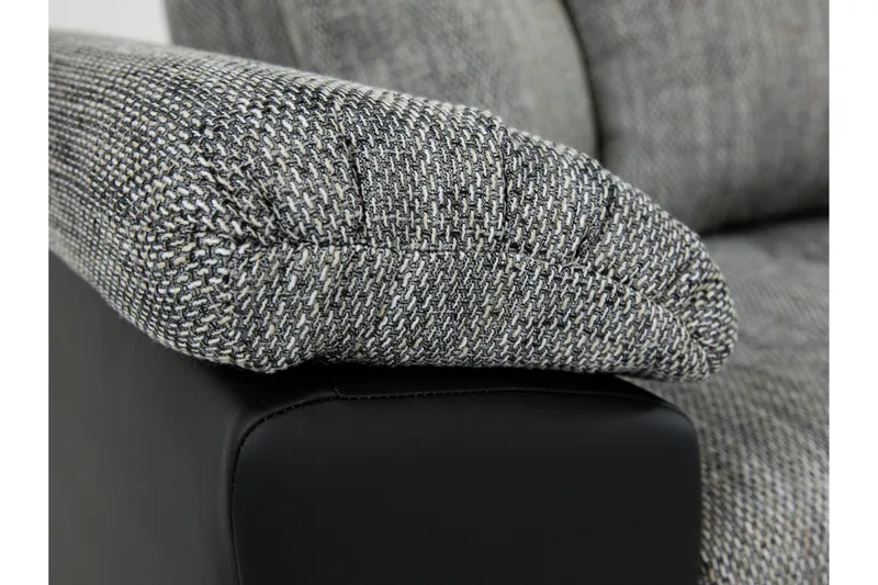 Camior Bäddsoffa m. Divan Förvaring 3-sits 227x129 - Grå - Möbler - Vardagsrum - Bäddsoffor