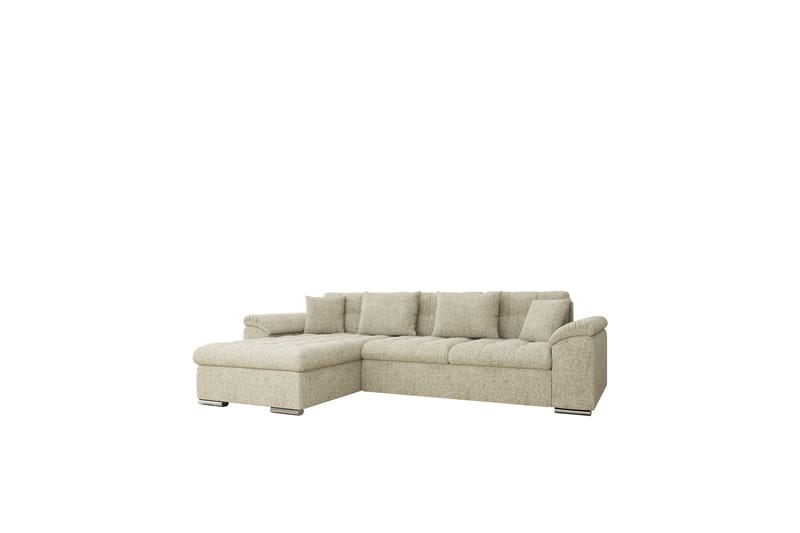 Camior Bäddsoffa med Divan 3-sits - Beige - Möbler - Vardagsrum - Bäddsoffor