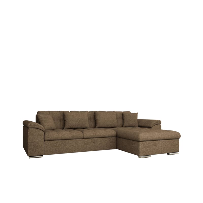 Camior Bäddsoffa med Divan 3-sits, Brun