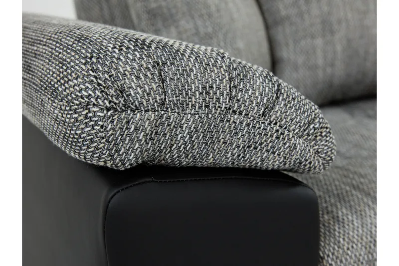 Camior Bäddsoffa med Divan 3-sits - Grå - Möbler - Vardagsrum - Bäddsoffor