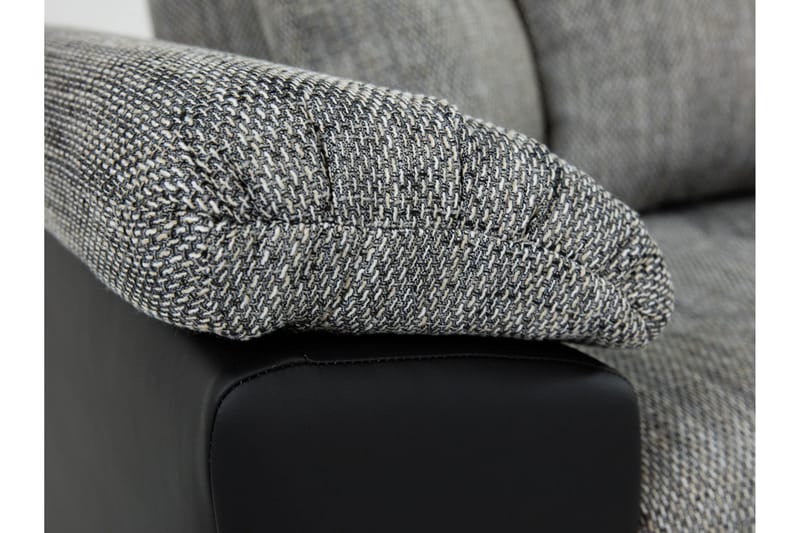 Camior Bäddsoffa med Divan 3-sits - Grå - Möbler - Vardagsrum - Bäddsoffor