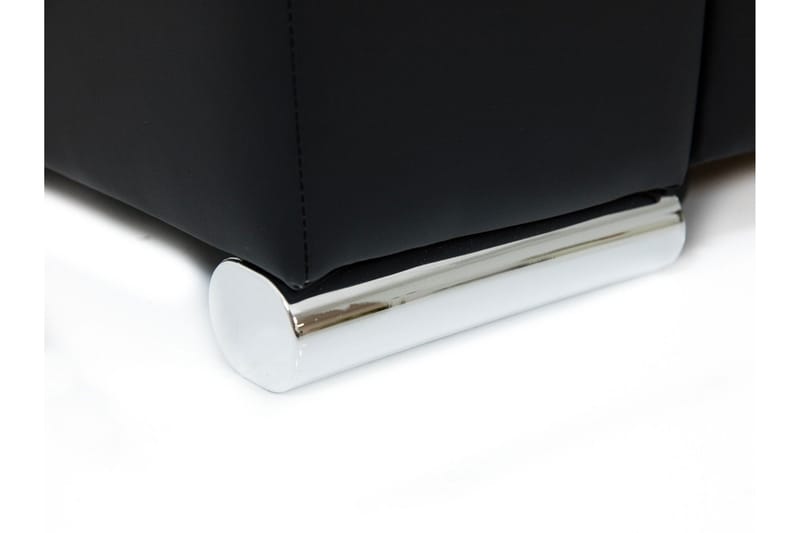 Camior Bäddsoffa med Divan 3-sits - Svart - Möbler - Vardagsrum - Bäddsoffor