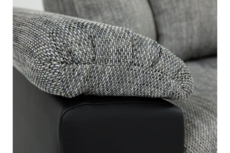 Camior Bäddsoffa med Divan 3-sits - Svart - Möbler - Vardagsrum - Bäddsoffor