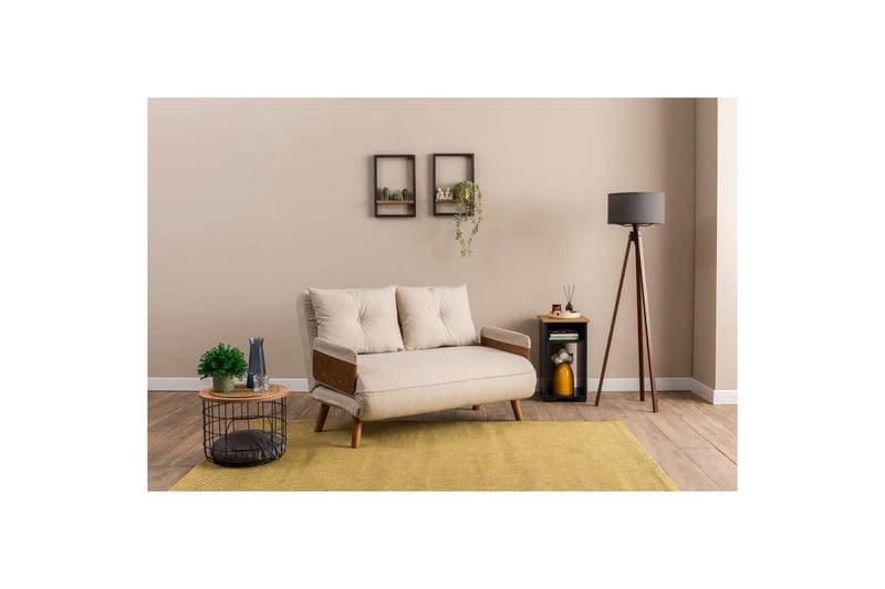 Canelo Bäddsoffa 2-sits - Cream - Möbler - Vardagsrum - Bäddsoffor