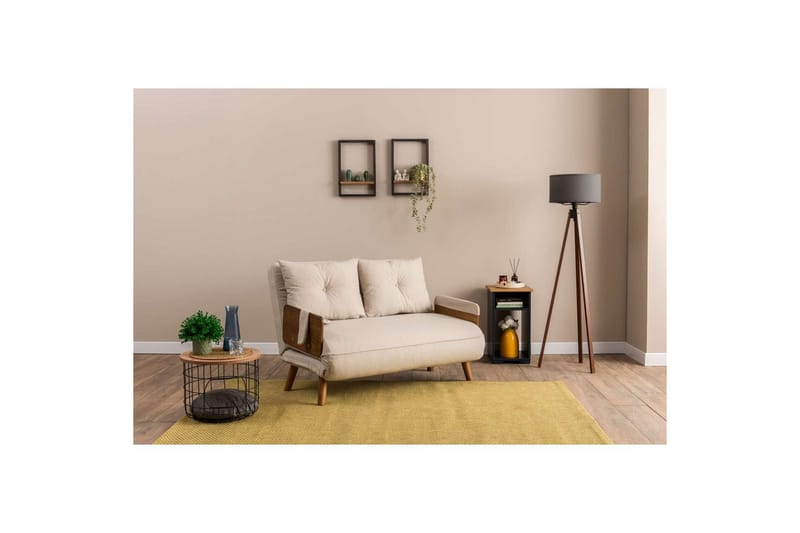 Canelo Bäddsoffa 2-sits - Cream - Möbler - Vardagsrum - Bäddsoffor