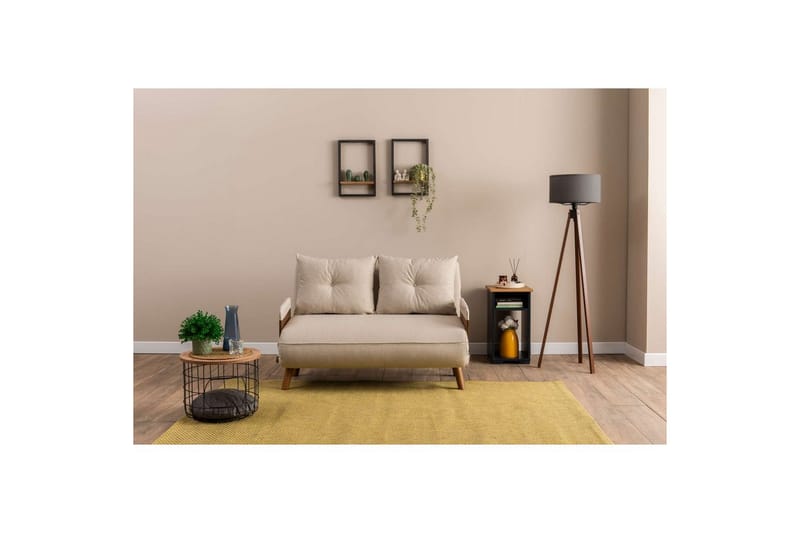Canelo Bäddsoffa 2-sits - Cream - Möbler - Vardagsrum - Bäddsoffor