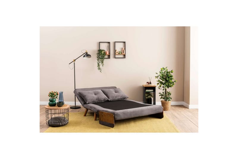 Canelo Bäddsoffa 2-sits - Grå - Möbler - Vardagsrum - Bäddsoffor
