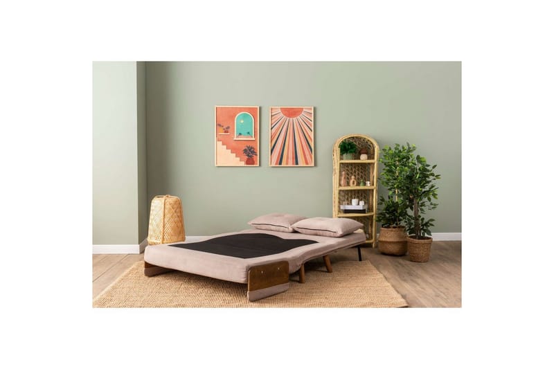 Canelo Bäddsoffa 2-sits - Mink - Möbler - Vardagsrum - Bäddsoffor