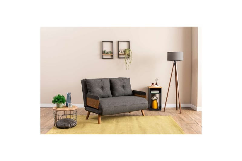 Canelo Bäddsoffa 2-sits - Mörkgrå - Möbler - Vardagsrum - Bäddsoffor