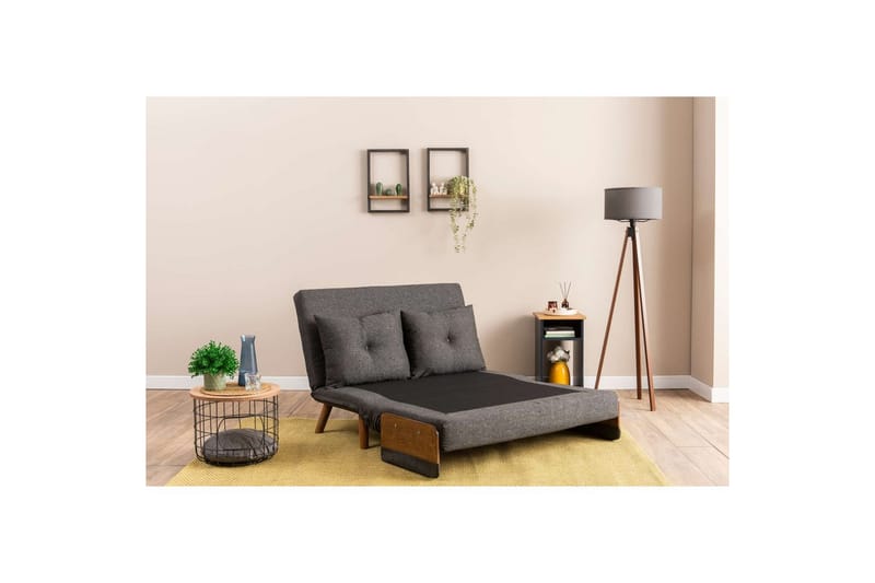 Canelo Bäddsoffa 2-sits - Mörkgrå - Möbler - Vardagsrum - Bäddsoffor