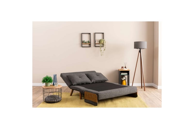 Canelo Bäddsoffa 2-sits - Mörkgrå - Möbler - Vardagsrum - Bäddsoffor