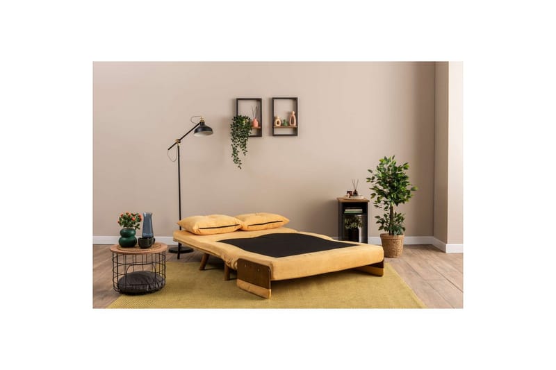 Canelo Bäddsoffa 2-sits - Senapsgul - Möbler - Vardagsrum - Bäddsoffor