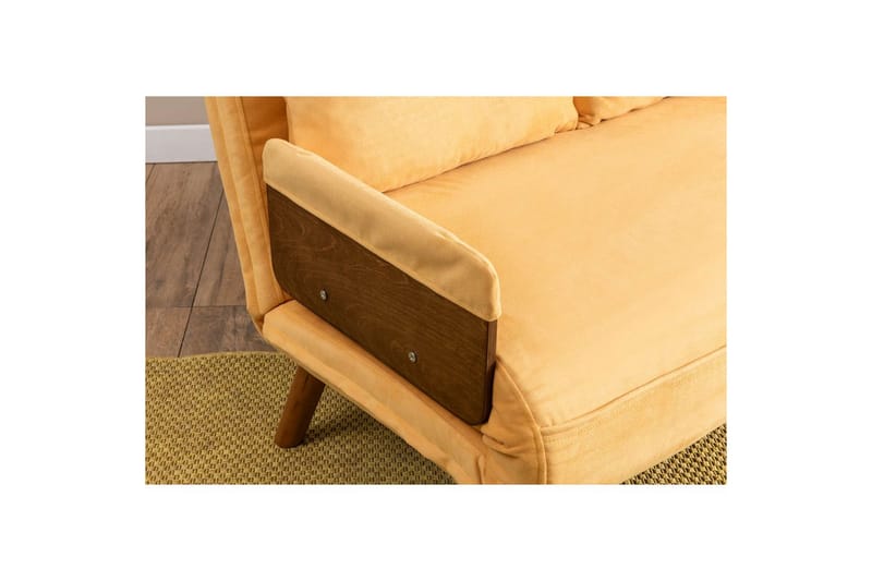 Canelo Bäddsoffa 2-sits - Senapsgul - Möbler - Vardagsrum - Bäddsoffor