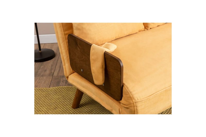 Canelo Bäddsoffa 2-sits - Senapsgul - Möbler - Vardagsrum - Bäddsoffor