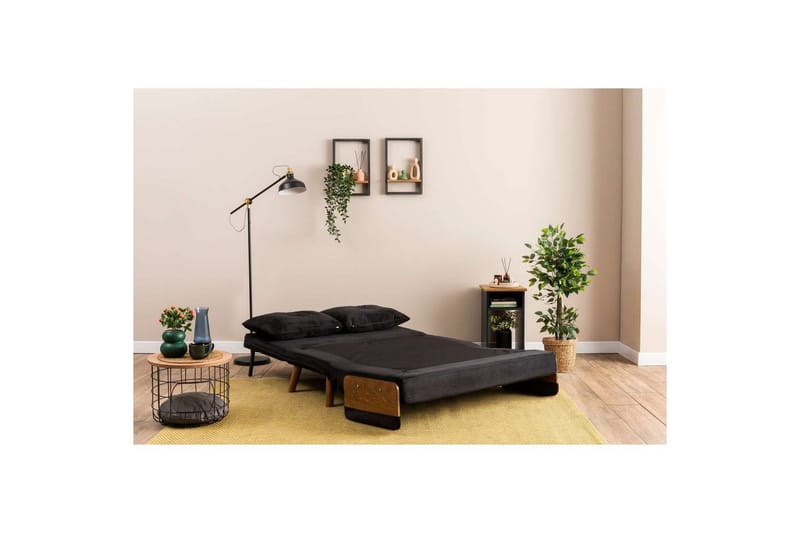 Canelo Bäddsoffa 2-sits - Svart - Möbler - Vardagsrum - Bäddsoffor