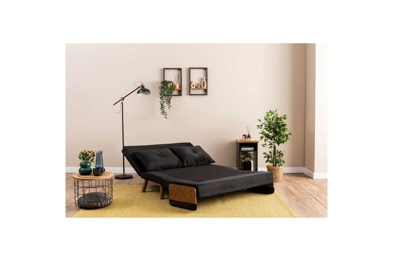 Canelo Bäddsoffa 2-sits - Svart - Möbler - Vardagsrum - Bäddsoffor