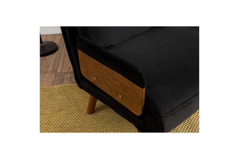 Canelo Bäddsoffa 2-sits - Svart - Möbler - Vardagsrum - Bäddsoffor