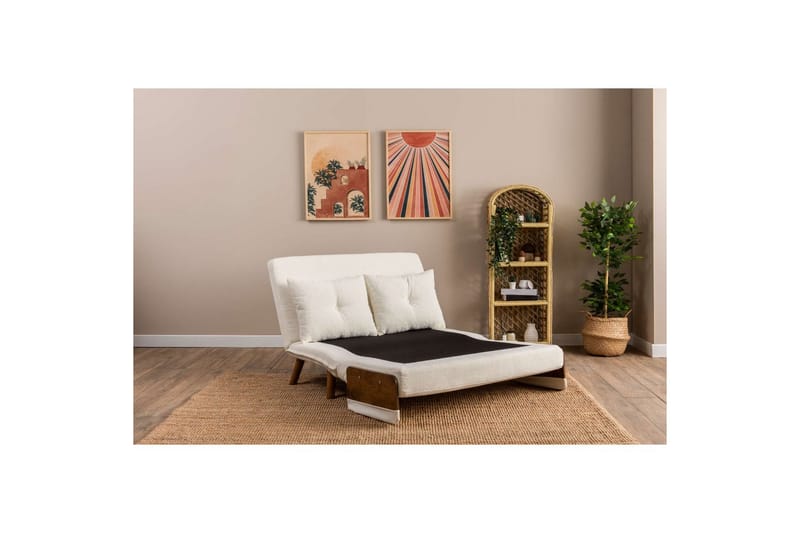 Canelo Bäddsoffa 2-sits - Vit - Möbler - Vardagsrum - Bäddsoffor