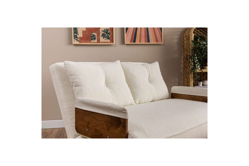 Canelo Bäddsoffa 2-sits - Vit - Möbler - Vardagsrum - Bäddsoffor