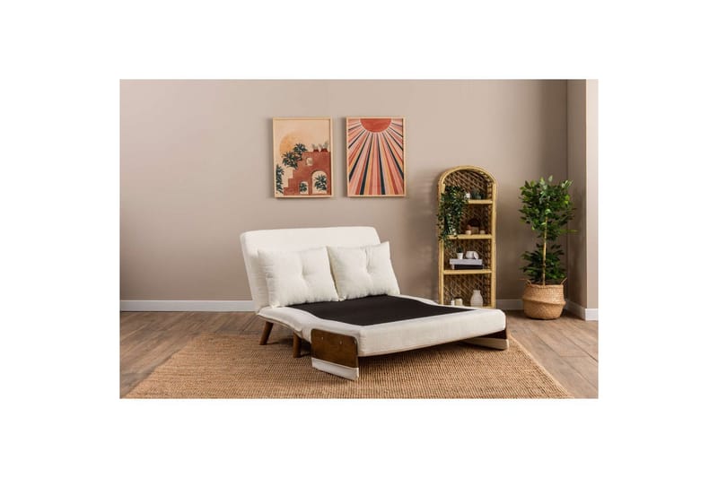 Canelo Bäddsoffa 2-sits - Vit - Möbler - Vardagsrum - Bäddsoffor