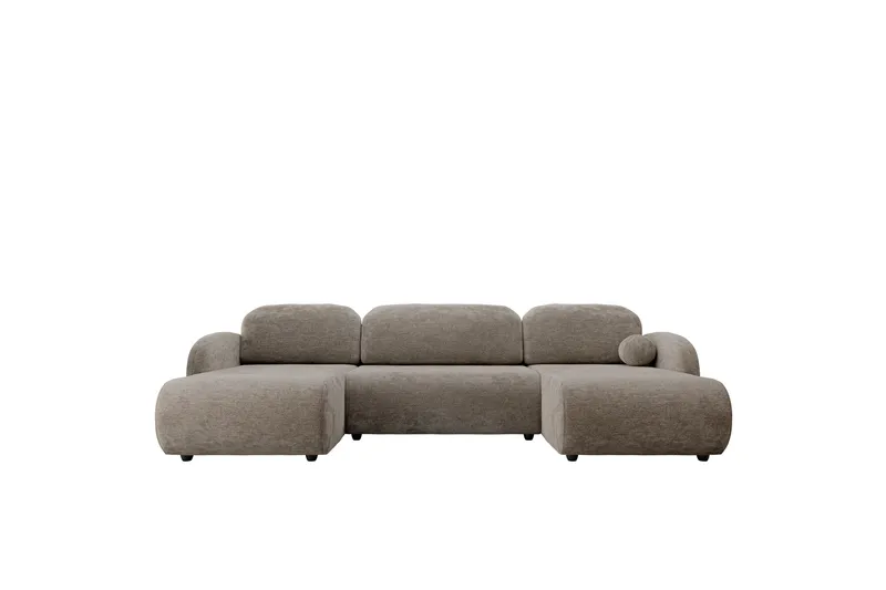 Carve Bäddsoffa Dubbeldivan 3-sits, Beige