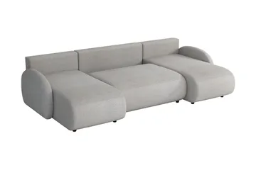 Carve Bäddsoffa Dubbeldivan 3-sits - Gul - Möbler - Vardagsrum - Bäddsoffor - U bäddsoffa