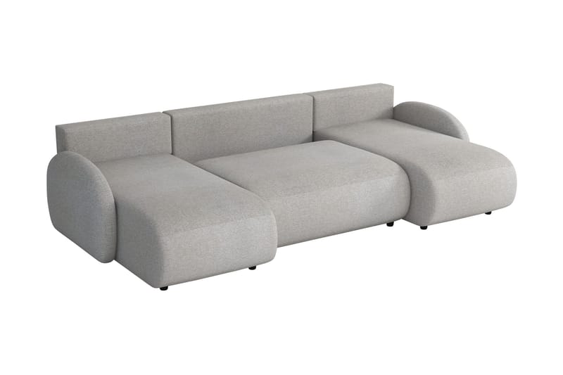 Carve Bäddsoffa Dubbeldivan 3-sits - Vit - Möbler - Vardagsrum - Bäddsoffor - U bäddsoffa