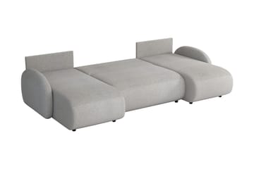 Carve Bäddsoffa Dubbeldivan 3-sits - Vit - Möbler - Vardagsrum - Bäddsoffor - U bäddsoffa