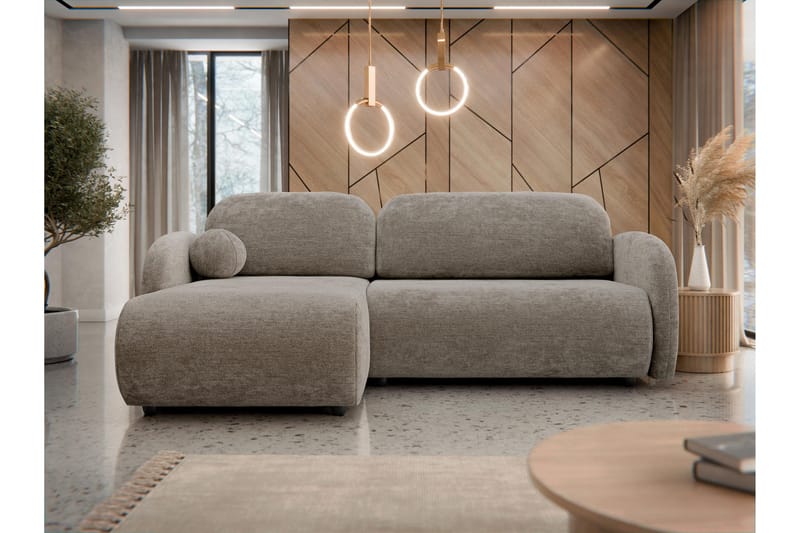 Carve Bäddsoffa m. Divan 2-sits - Beige - Möbler - Vardagsrum - Bäddsoffor