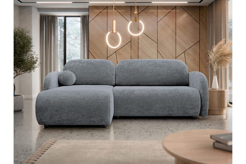 Carve Bäddsoffa m. Divan 2-sits - Grå - Möbler - Vardagsrum - Bäddsoffor