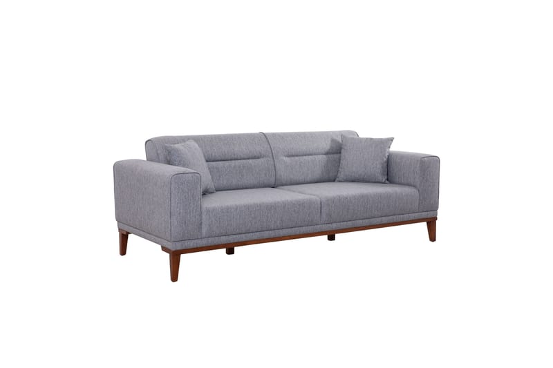 Casavilla Bäddsoffa 3-sits 223x94 cm Grå - Möbler - Vardagsrum - Bäddsoffor