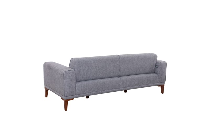 Casavilla Bäddsoffa 3-sits 223x94 cm Grå - Möbler - Vardagsrum - Bäddsoffor