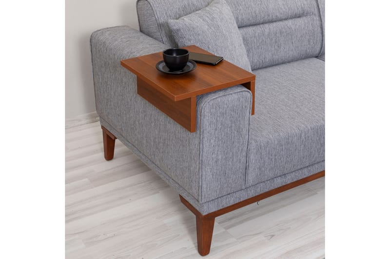 Casavilla Bäddsoffa 3-sits 223x94 cm Grå - Möbler - Vardagsrum - Bäddsoffor