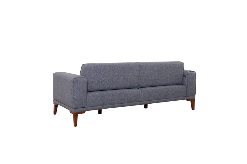 Casavilla Bäddsoffa 3-sits 223x94 cm Mörkgrå - Möbler - Vardagsrum - Bäddsoffor