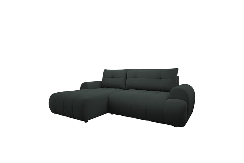 Ceibo Bäddsoffa med Divan 3-sits - Svart - Möbler - Vardagsrum - Bäddsoffor