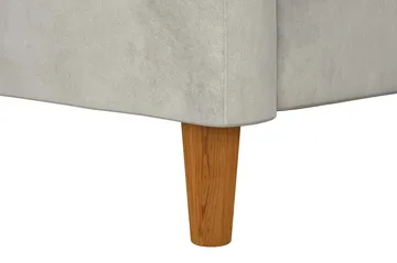 Celine 3-sits Divanbäddsoffa Sammet/Ljusgrå - Dorel Home - Möbler - Vardagsrum - Bäddsoffor